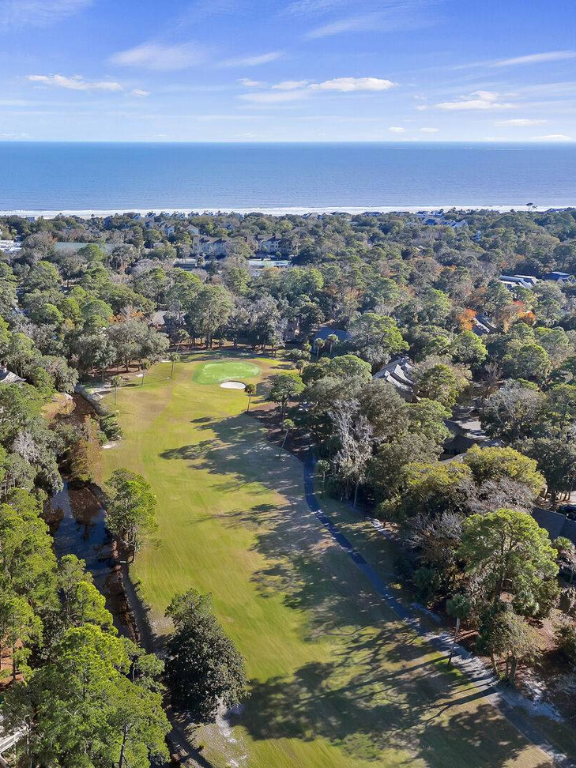 image of an aerial view of a golf course in hilton head island